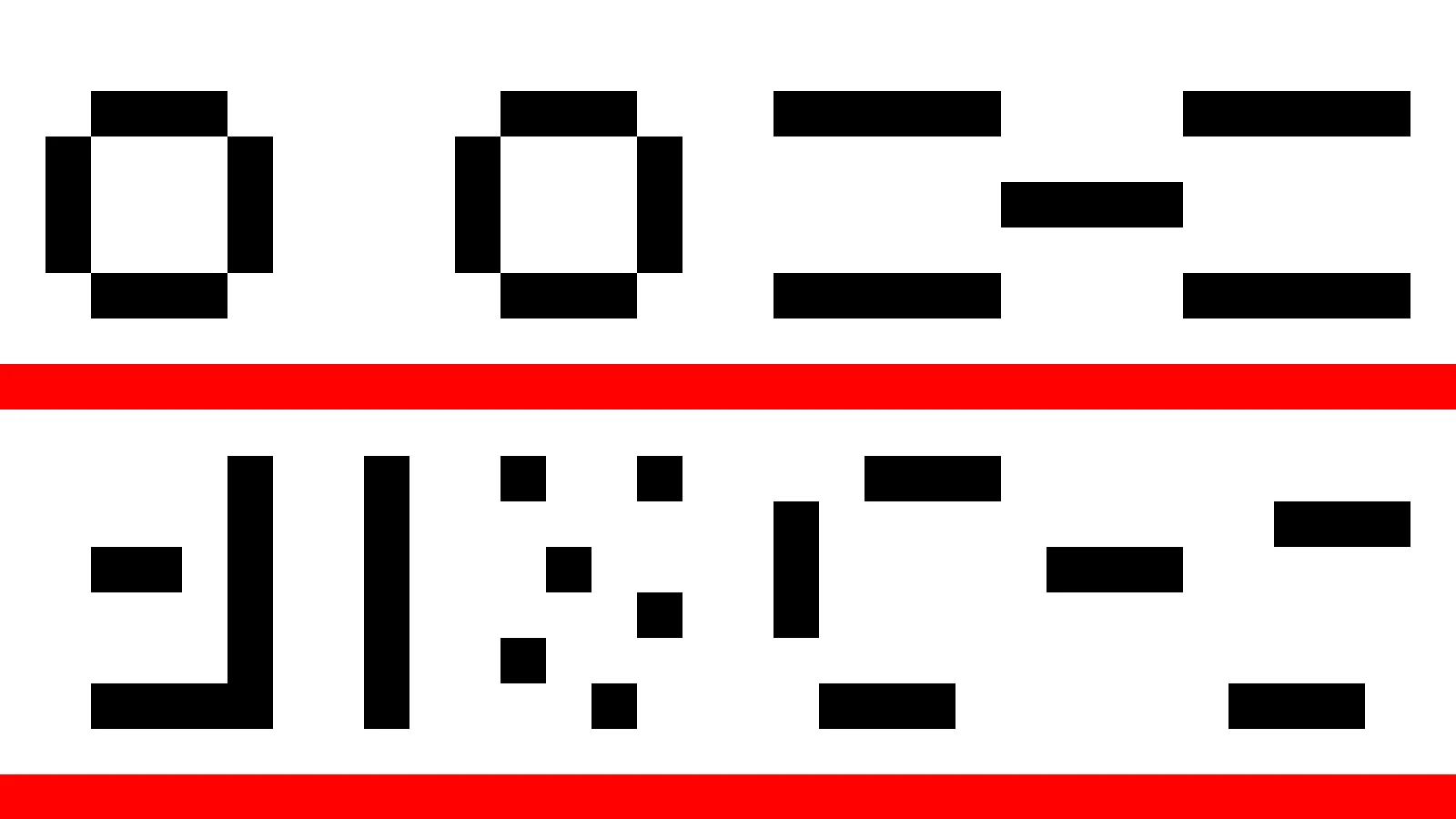Four levels of the game files as described above.